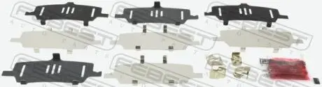 МОНТАЖНИЙ КОМПЛЕКТ ДЛЯ ДИСКОВИХ КОЛОДОК FEBEST 0103-ASA33R