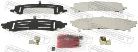 Монтажный комплект тормозных колодок FEBEST 0103HDJ100R