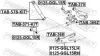 Тяга задня поздовжня права (LEXUS RX270/350/450H AGL10,GGL15,GYL1# 2008-2015) FEBEST 0125-GGL15RH (фото 2)