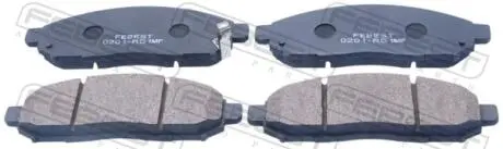 Колодки гальмівні FEBEST 0201-R51MF