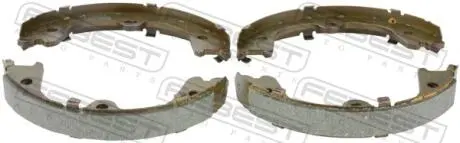 Колодки гальмівні барабанні FEBEST 0202-S50R