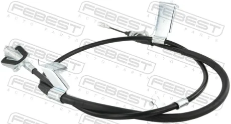 ТРОС РУЧНОГО ГАЛЬМА ЛІВИЙ FEBEST 02100-T30LH