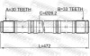 Піввісь ліва (30x471.7x33) FEBEST 0212-HR16D (фото 2)