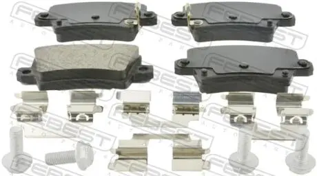 Колодки гальмівні задні FEBEST 0301-FDR
