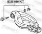 Болт з ексцентриком ремкомплект FEBEST 0329010KIT (фото 2)
