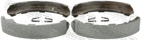 КОЛОДКИ ТОЛЬКОВЫЕ ЗАДНИЕ (БАРАБАННЫЕ) КОМПЛЕКТ (MITSUBISHI PAJERO/MONTERO SPORT CHALLENGER KH# 2008-) FEBEST 0402-KB4TR