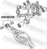 Болт з ексцентриком (рем-кт) Mazda 6 02-18 FEBEST 0529-002-KIT (фото 2)