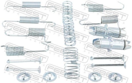 МОНТАЖНИЙ КОМПЛЕКТ БАРАБАННИХ КОЛОДОК FEBEST 1204-TUC4WDR-KIT