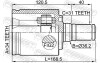 Шрус внутрішній лівий 34x362x31 FEBEST 1411-KOR6ATLH (фото 2)