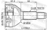 Шрус зовнішній 25x50x28 FEBEST 1510-B11 (фото 2)