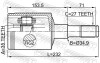 Шрус внутрішній лівий 35x349x27 FEBEST 2011-NITLH (фото 2)