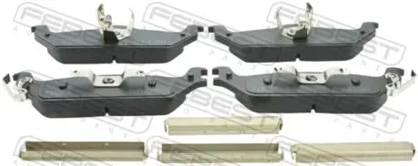 Колодки гальмівні задні FEBEST 2101-F150R