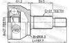 Шрус зовнішній 27x683x31 FEBEST 2910-EVOQ (фото 2)