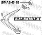 Сайлентблок задний переднего рычага с кронштейном FEBEST BMAB-E46B-KIT (фото 2)