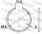 Кольцо стопорное FEBEST CC-1-30X2-2-PCS10 (фото 2)