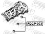 КІЛЬЦЕ Ущільнювальне СВІЧНОГО КОЛОДЦЯ FEBEST FDCP003 (фото 2)