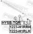 Втулка заднего стабилизатора FEBEST HYSB-TQR (фото 2)