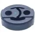 ПОДУШКА КРЕПЛЕНИЯ ГЛУШИТЕЛЯ (MITSUBISHI LANCER CS 2000-2009) FEBEST TEXB-010 (фото 1)