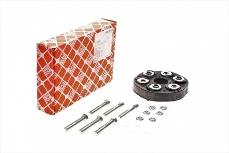 Муфта кардана эластичная MB E-class (W124/C124)/190 (W201) 86-96 (к-кт с болтами)) FEBI BILSTEIN 01975