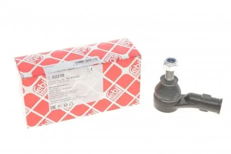 Наконечник рулевой тяги (R) VW Golf II/III Passat III/IV 1.0-2.0 TDI/GTI 84-02 FEBI BILSTEIN 02238
