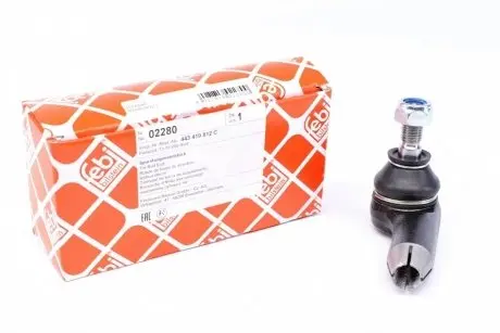 Наконечник тяги рульової (R) Audi 100 82-91 FEBI BILSTEIN 02280