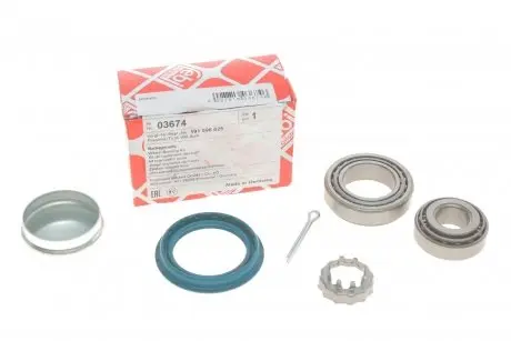 Подшипник ступицы (задней) Audi/VW FEBI BILSTEIN 03674