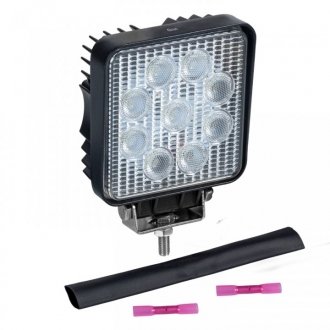 Фара LED квадратная 27W, 2000lm, 109x136x56мм, узкий луч 10-30V (Febi) FEBI BILSTEIN 104012