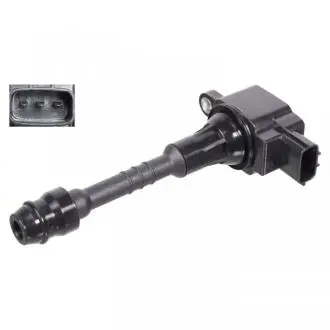 Котушка запалювання NISSAN AD, ALMERA II, ALMERA TINO, PRIMERA, WINGROAD / AD 1.3-1.8LPG 04.98-10.08 FEBI BILSTEIN 106148