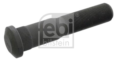 Болт колеса M22x1,5 x113/123мм (довжина різьби 60мм, Сталь / фосфатований) RVI C, G, KERAX, MAGNUM, MAJOR, MANAGER, MAXTER, MIDLINER, PREMIUM, PREMIUM 2, R, TBH, TR 05.71- FEBI BILSTEIN 106432