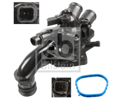 Термостат системи охолодження (105°C, в корпусі) DS DS 3, DS 4, DS 4 II, DS 5, DS 7, CITROEN BERLINGO MULTISPACE, C4 GRAND PICASSO II, C4 II, C4 PICASSO II, C4 SPACETOURER 1.4-2.0D 06.07- FEBI BILSTEIN 108188