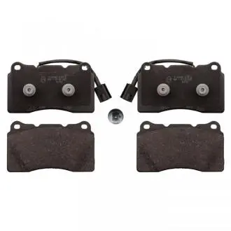 Комплект гальмівних колодок передн, ALFA ROMEO GIULIETTA, GIULIETTA/HATCHBACK 1.4-2.0D 04.10-12.20 FEBI BILSTEIN 116005