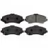 Комплект гальмівних колодок передн, CHRYSLER TOWN & COUNTRY, VOYAGER V, DODGE JOURNEY, NITRO, JEEP WRANGLER III 2.0D-3.8 10.06- FEBI BILSTEIN 116063 (фото 1)