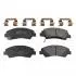Комплект гальмівних колодок передн, HYUNDAI I10 II, I10 III 1.0/1.0LPG/1.2 08.13- FEBI BILSTEIN 116276 (фото 1)