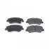 Комплект гальмівних колодок передн, HYUNDAI ACCENT IV, I20 ACTIVE, I20 II, KIA RIO III, RIO IV, STONIC 1.0-1.6D 11.10- FEBI BILSTEIN 116280 (фото 1)