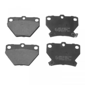 Комплект гальмівних колодок задн, TOYOTA CELICA, COROLLA, COROLLA VERSO, PRIUS, VIOS / SOLUNA VIOS, YARIS, YARIS VERSO 1.0-2.0D 04.99-12.09 FEBI BILSTEIN 116306