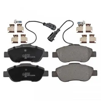 Комплект гальмівних колодок передн, FIAT 500, 500 C, PANDA, PANDA/HATCHBACK, FORD KA 1.2-1.4CNG 09.03- FEBI BILSTEIN 116343