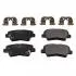 Комплект гальмівних колодок задн, HYUNDAI ACCENT V, GETZ, I10 II, I10 III, I20 ACTIVE, I20 II, I20 III, I30, IONIQ, KONA, KONA/SUV, SOLARIS, TUCSON, TUCSON/SUV, KIA CEED, NIRO 1.0-Electric 08.05- FEBI BILSTEIN 116378 (фото 1)