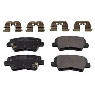 Комплект гальмівних колодок задн, HYUNDAI ACCENT V, GETZ, I10 II, I10 III, I20 ACTIVE, I20 II, I20 III, I30, IONIQ, KONA, KONA/SUV, SOLARIS, TUCSON, TUCSON/SUV, KIA CEED, NIRO 1.0-Electric 08.05- FEBI BILSTEIN 116378
