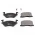 Комплект гальмівних колодок передн, TOYOTA STARLET 1.0/1.3/1.5D 12.89-07.99 FEBI BILSTEIN 116393 (фото 1)