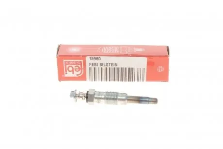 Свеча накаливания Citroen Jumper/Fiat Scudo/Peugeot Partner 1.9/2.5 D/TD -98 (11V) FEBI BILSTEIN 15960