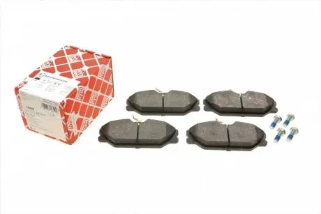 Тормозные колодки (передние) Renault Clio II 00-/Megane I 96-03 (129.1x55.5x17.8) FEBI BILSTEIN 16429