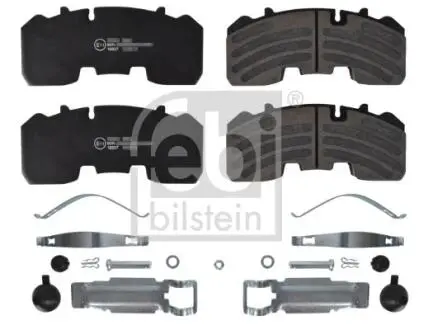 Тормозные колодки, дисковый тормоз.) FEBI BILSTEIN 16607