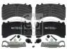 Комплект тормозных колодок задн. KNORR MERCEDES ACTROS, ACTROS MP2 / MP3, ACTROS MP4 / MP5, ANTOS, AROCS, ATEGO, AXOR, AXOR 2, ECONIC, ECONIC 2 471.943-OM936.974 04.96- FEBI BILSTEIN 16996 (фото 1)