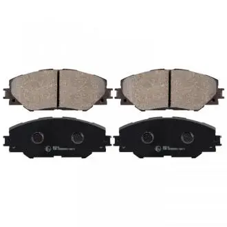 Комплект гальмівних колодок передн, TOYOTA AURIS, MARK X ZIO I, MIRAI, PRIUS PLUS, RAV 4 III, RAV 4 IV 1.8H-Electric 11.05- FEBI BILSTEIN 170237