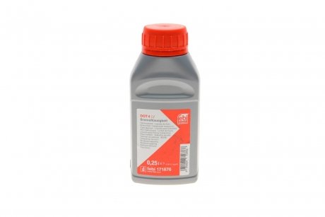 Жидкость тормозная DOT4 LV (0.25L) FEBI BILSTEIN 171876