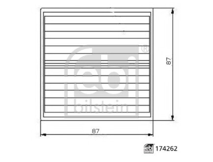 Фильтр топлива FEBI BILSTEIN 174262