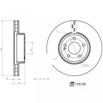 Автозапчасть FEBI BILSTEIN 175135