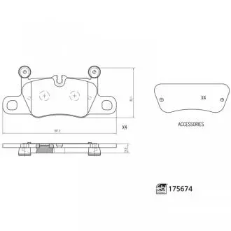 Автозапчасть FEBI BILSTEIN 175674