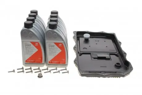 Комплект для замены масла АКПП BMW 3 (F30)/5 (F10)/7 (G11) 10- (+масло)) N20/N47/N55/N57 FEBI BILSTEIN 176857