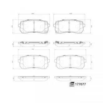 Автозапчасть FEBI BILSTEIN 177077